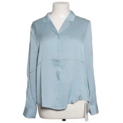 Blus (Blå) Silke
