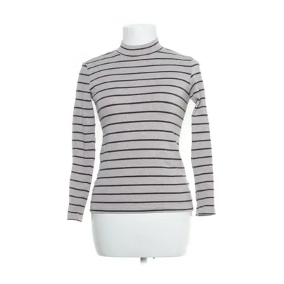 Långärmad t-shirt (Beige, Svart) från Muji Bomull, Elastan