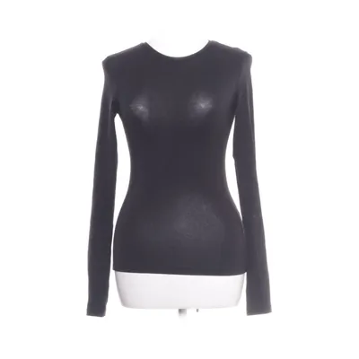 Langærmet t-shirt (Slim Long Sleeve) fra Weekday Elastan, Bomuld