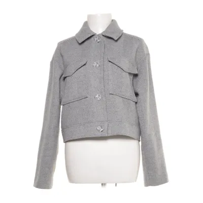 Overshirt (Gray) from Lindex Polyester, Wool