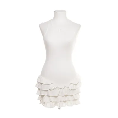 Dress (White) from My Mum Made It Linen, Tencel