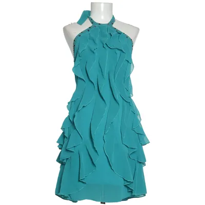 Halterneck dress (Turquoise) from Tentation