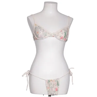 Bikini (Beige, Flerfärgad) från Cider Elastan, Polyester