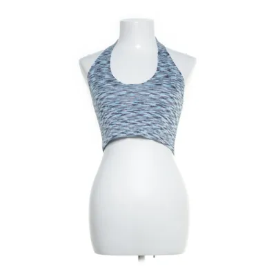 Halterneck top (Blå)