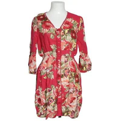 Dress (Pink, Multicolored) from TurQuoise Cotton