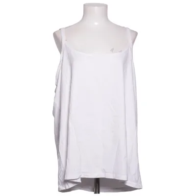 Débardeur (Blanc) de BPC Bonprix Collection Coton, Élasthane