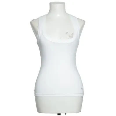 Tank­top (Weiß) von Gem Wear Elasthan, Bio-Baumwolle