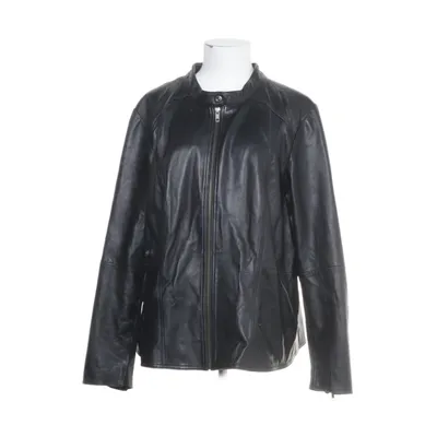 Läderjacka (Mercy Jacket) från Zizzi Polyester, Skinn