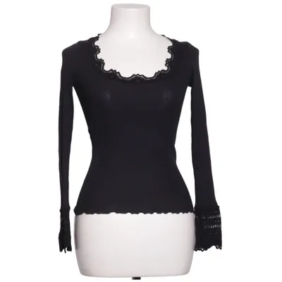 Långärmad t-shirt (Svart) från Rosemunde Bomull, Silke