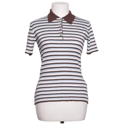 Topp (Blå, Vit, Brun) från Claire Rose x NA-KD Polyester, Viskos