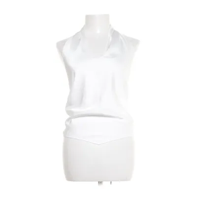 Halternecktopp (Vit, Blå) från Cloeys Polyester