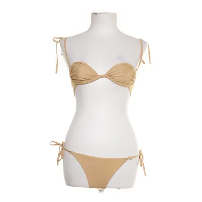 Bikini (Guldfärgad) från Nelly Elastan, Metallfiber, Polyamid, Återvunnen polyester