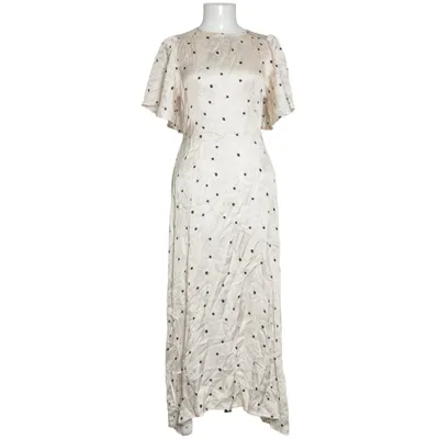 Långklänning (Beige, Svart, Grå) från Maja Roos Silke, Viskos