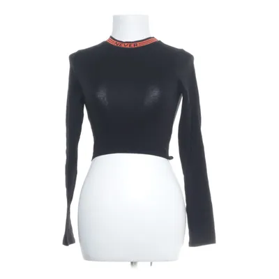 Crop top (Svart) från Divided by H&M Elastan, Bomull