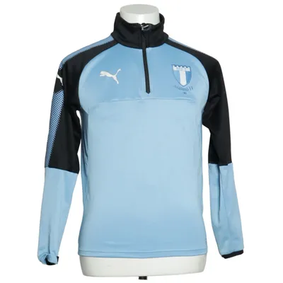 Fleece sweater (Blue, Black) from Puma Elastane, Polyester