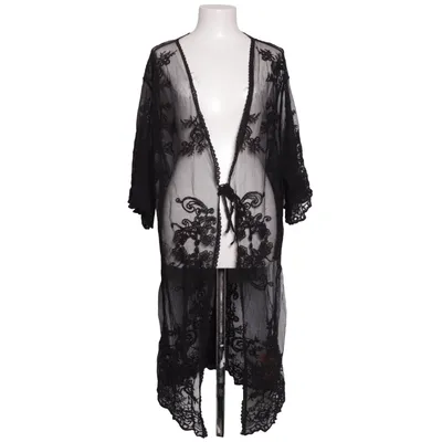 Kaftan (Svart) Bomull, Polyester