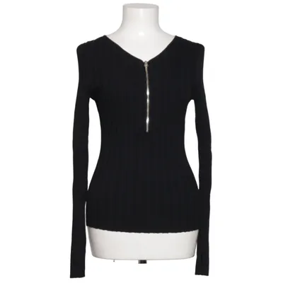 Långärmad t-shirt (Svart) från Arket Acetat, Elastan, Polyamid