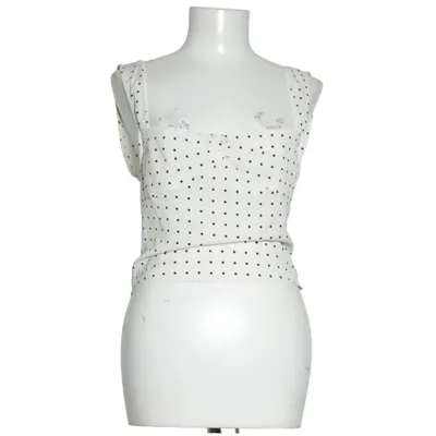 Crop top (Blanc, Noir) de Sasha Therese Polyester