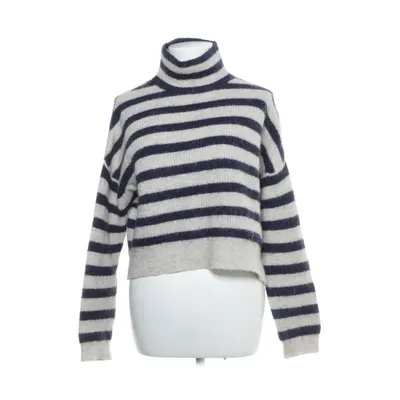 Polotröja (Blå, Vit) från Zara Knit Akryl, Mohair, Polyester, Ull