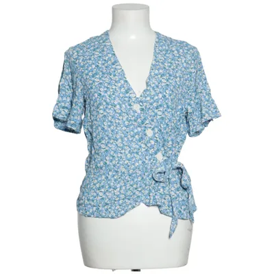 Wrap top (Blue, White) from Holly & Whyte by Lindex Viscose