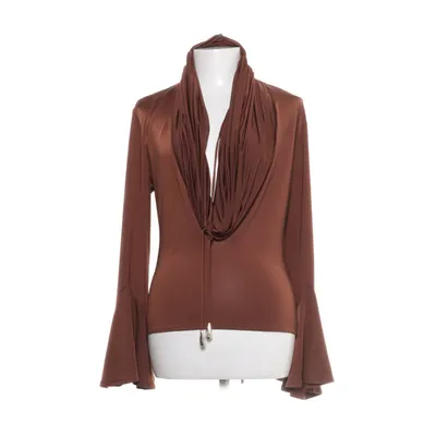 Blus (Brun) från H&M Edition Elastan, Polyester