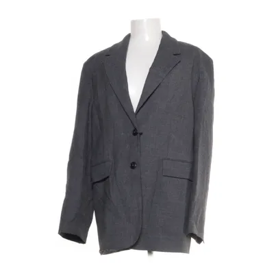 Blazer (Grå) fra Mango Elastan, Polyester, Uld, Viscose
