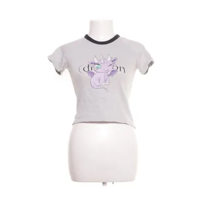 T-shirt (Grå) fra (di)vision Økologisk bomuld