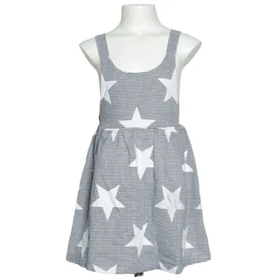 Jurk (Blauw, Wit) van Soso Katoen, Polyester