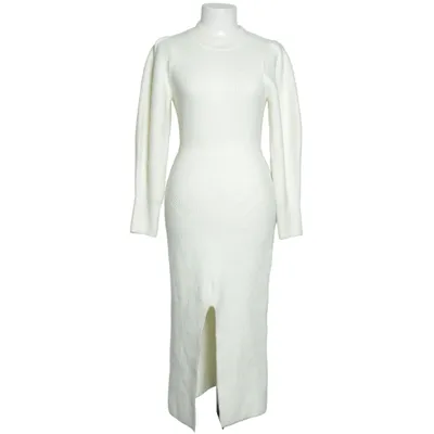 Klänning (Vit) från Adoore Akryl, Elastan, Polyester