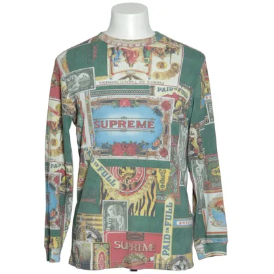 T-shirt à manches longues (Paid In Full Waffle Thermal) de Supreme Coton, Polyester