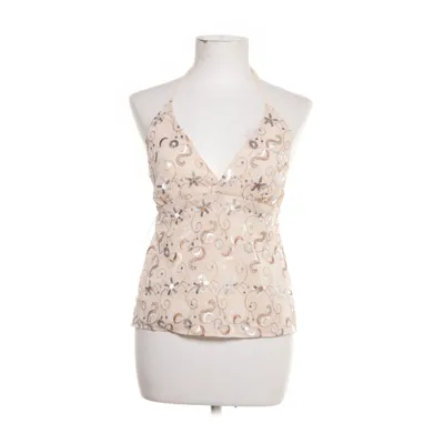 Halternecktopp (Beige) Polyester
