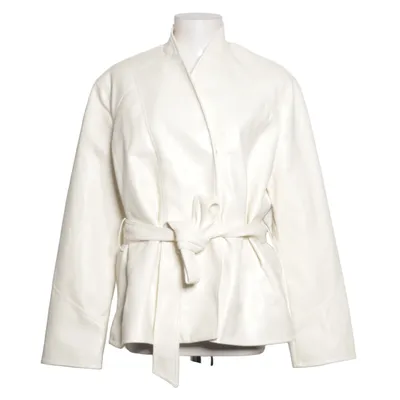 Jack (Short PU Tie Detail Jacket) van NA-KD Polyester, Polyurethaan