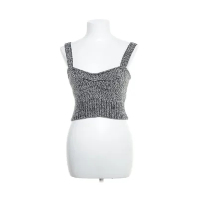 Crop top (Grå, Svart) från Zara Akryl, Nylon, Polyester, Ull, Viskos