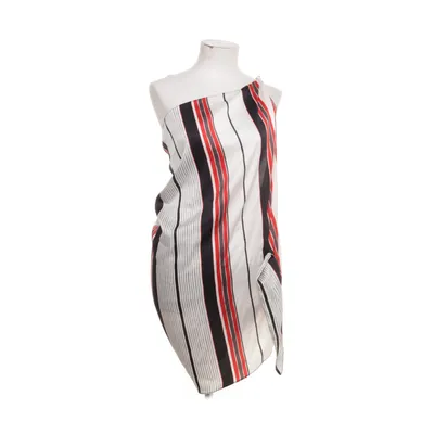 Klänning (Vit, Svart, Röd) från Zara Polyester