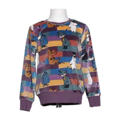 Collegetröja (Blå, Gul, Lila, Flerfärgad) från Moomin by Martinex Elastan, Polyester