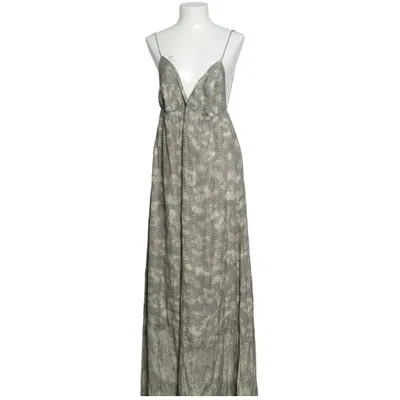 Maxi dress (Beige, Gray) from Rabens Saloner Silk