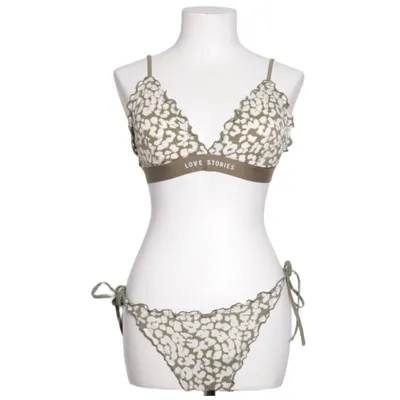 Bikini (Grön, Vit) från Love Stories x H&M