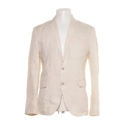 Blazer (Beige) van Zara Man Basic Linnen
