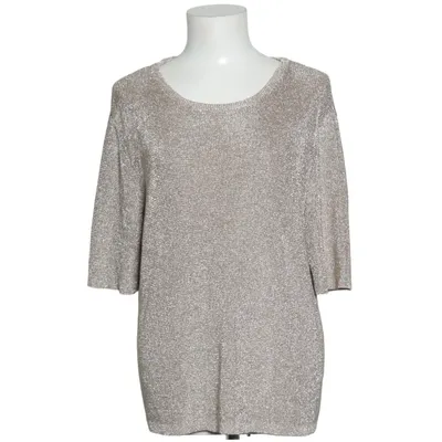 Top (Beige) from Carin Wester Metallic fiber, Viscose
