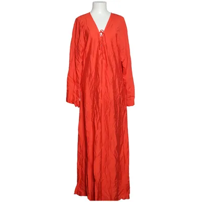 Långklänning (Röd) från H&M Polyester, Viskos