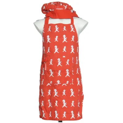 Schort (Rood, Wit) van Solstickan