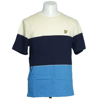 T-shirt (Blauw, Geel, Meerkleurig) van Lyle & Scott Katoen