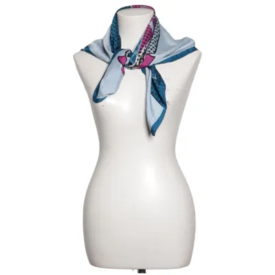 Châle (Bleu, Multicolore) de Beauty Polyester