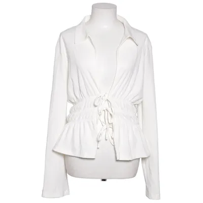 Blus (Vit) från Gina Tricot Elastan, Polyester