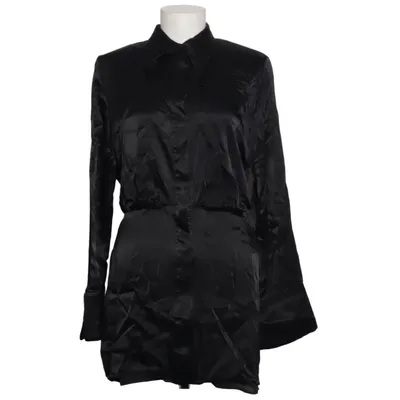 Shirt dress (Black) from Mango
