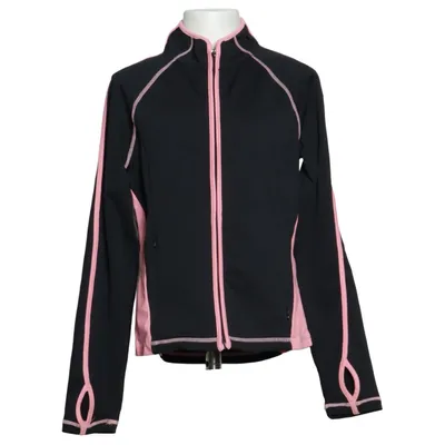Træningsjakke (Sort, Pink) fra Gococo Elastan, Polyester