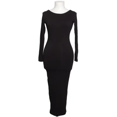 Långklänning (Svart) från Naked Wardrobe Elastan, Viskos