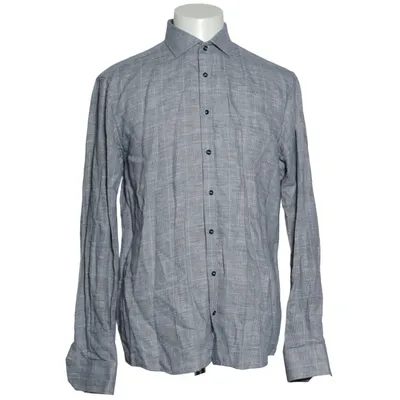 Chemise (Gris, Bleu) de Bruun & Stengade Coton, Lin