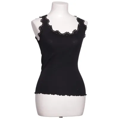 Linne (Svart) från Rosemunde Bomull, Silke