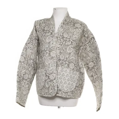 Kofta (Grön, Vit) från Homewear Collection Bomull, Återvunnen polyester